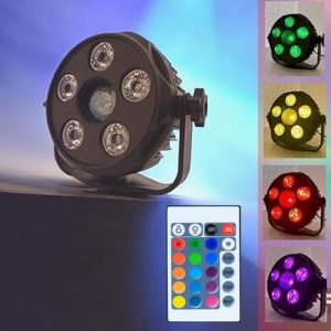 6 LED Multi-Color Mini Par Light