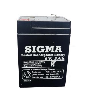 SIGMA 6Volt 4.5Ah BATTERY