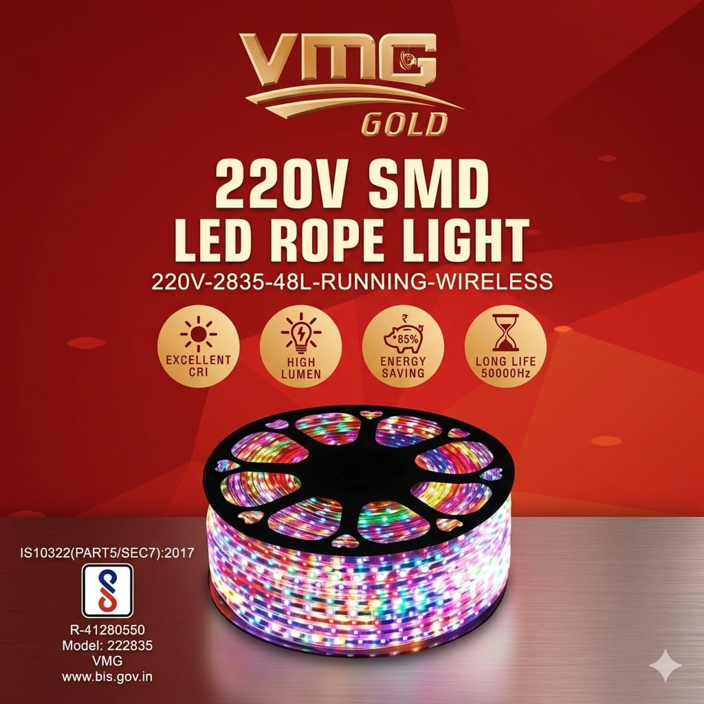 SMD LED ROPE LIGHT 220V