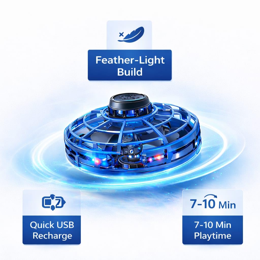 Mini Flying Toys Spinner for Kids - Image 2