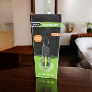 Camping LED Light Bulb, Waterproof, 3 Modes, USB Cable, Hanging Lamp