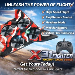Remote Control Airplane for Kids | RC Airplane Fighter X31