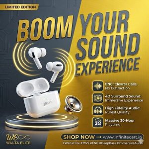 EAR BUDS WALTA ELITE BOOM